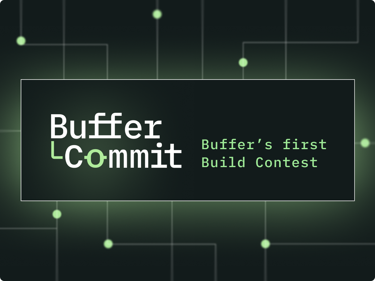 Buffer Commit: A Build Contest on the Buffer API