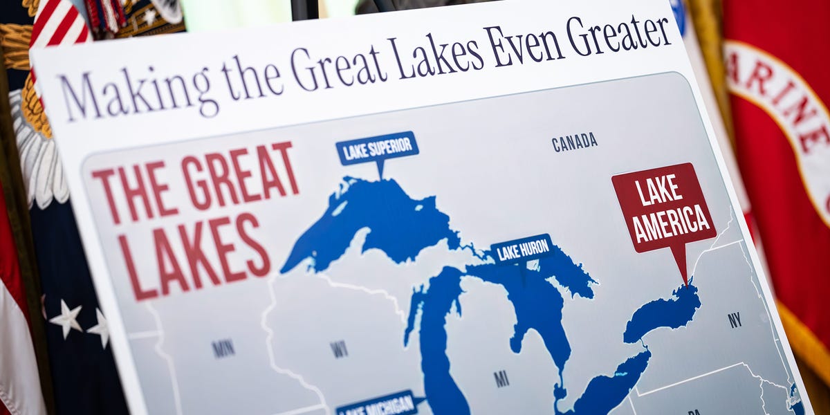 Google Maps Renames Lake Ontario to "Lake America" for US Users